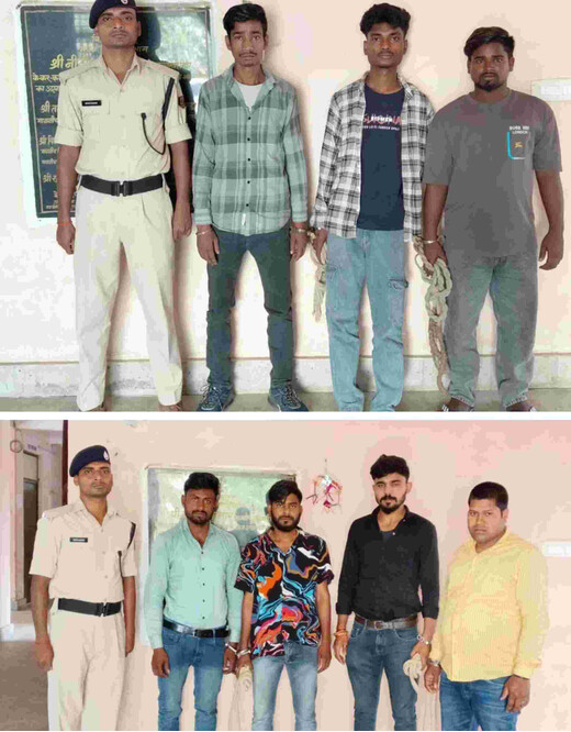 लखीसराय में मद्य निषेध अभियान तेज, छापेमारी में अवैध शराब बरामद, 6 गिरफ्तार